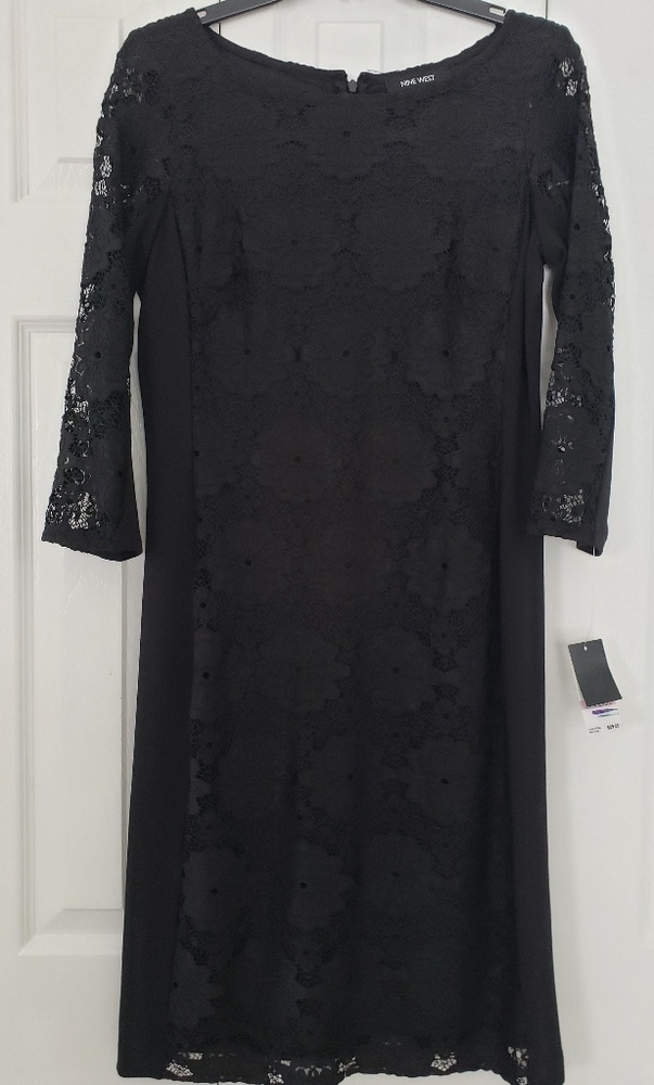 Nine West Black lace Dress
